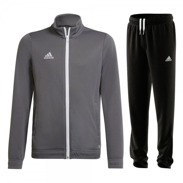 Adidas Entrada 22 Trainingsanzug Kinder grau schwarz
