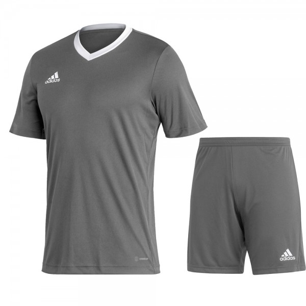 Adidas Football Entrada 22 Mens Sports Training Set/Kit Jersey Shirt Shorts