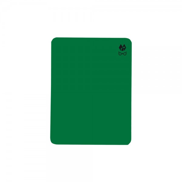 B+D Football Soccer Referee Card Green