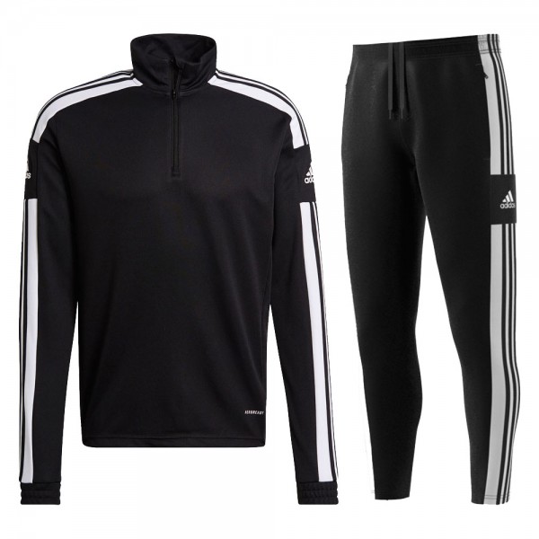 Adidas Squadra 21 Trainingsanzug Kinder schwarz weiß