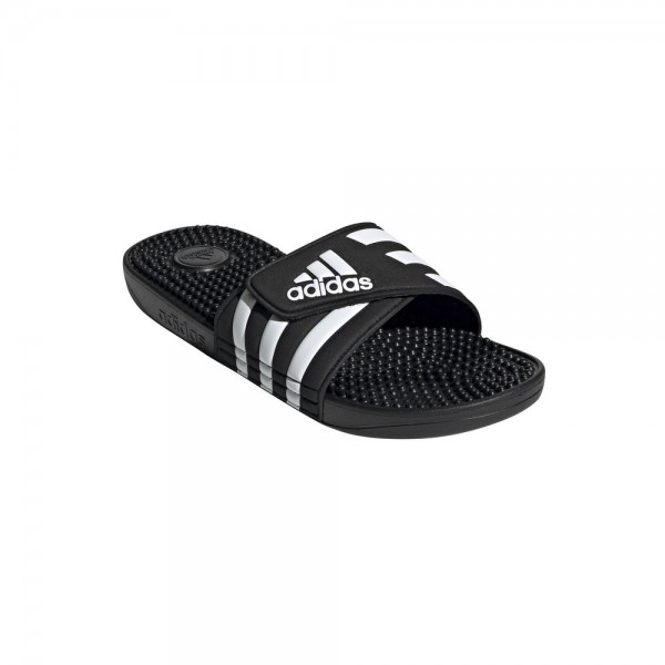 Adidas Herren Adissage Badeschlappen schwarz weiß