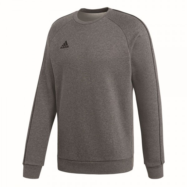 Adidas Fußball Core 18 Sweatshirt Fußballshirt Kinder dunkelgrau