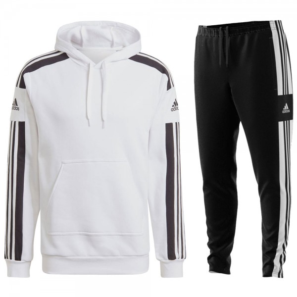 Adidas Squadra 21 Sweatanzug Herren weiß schwarz