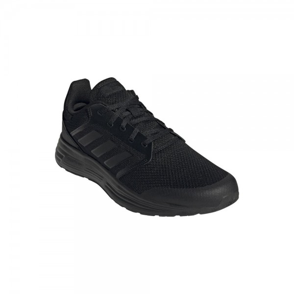 Adidas Mens Running Galaxy 5 Lace Up Sports Shoes Trainers Black