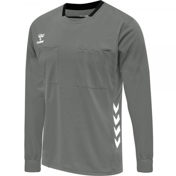 Hummel Football Soccer Referee Mens Long Sleeve Jersey Shirt Top