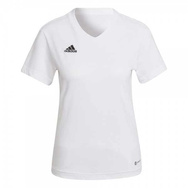 Adidas Entrada 22 T-Shirt Damen weiß schwarz