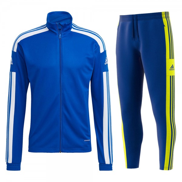Adidas Polyesteranzug Squadra 21 Herren blau/weiß blau
