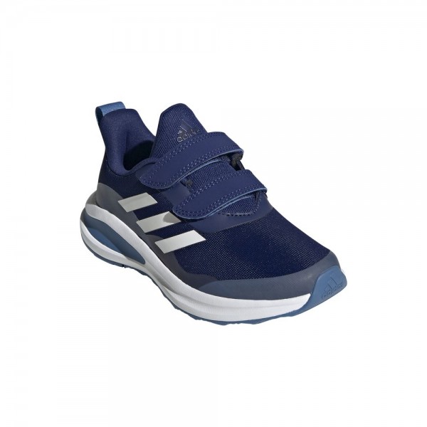 Adidas Kinder FortaRun Double Strap Laufschuhe blau weiß