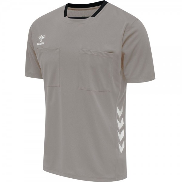 Hummel Football Soccer Referee Mens Short Sleeve SS Jersey Shirt Top