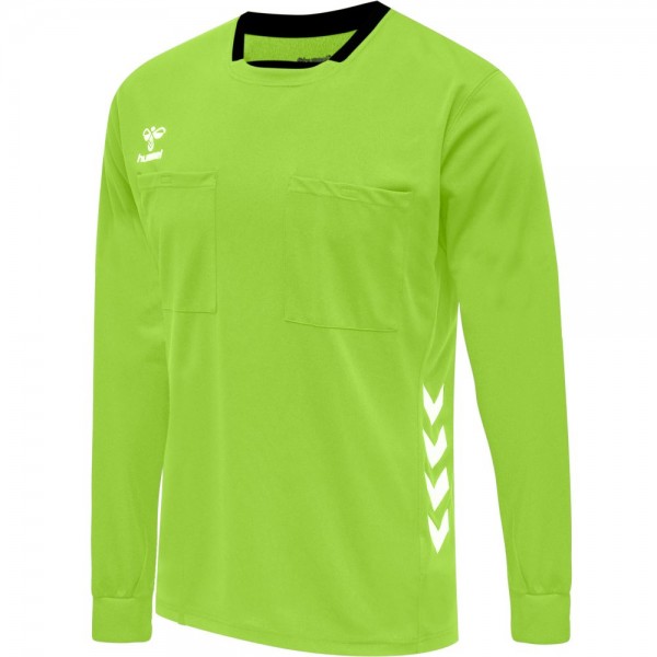 Hummel Football Soccer Referee Mens Long Sleeve Jersey Shirt Top