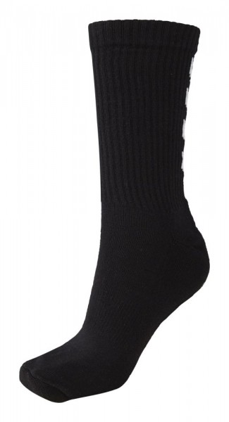 Hummel Mens Fundamental Sports Training Casual 3-Pack Socks Black