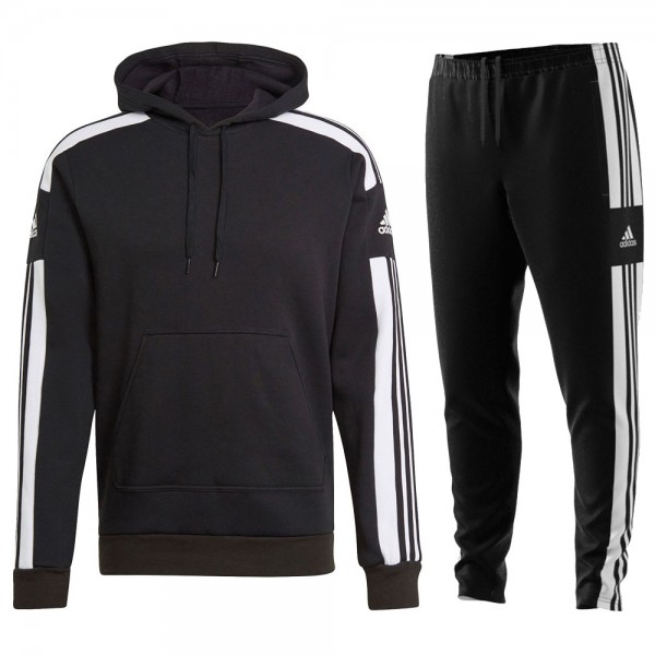 Adidas Squadra 21 Sweatanzug Herren schwarz weiß