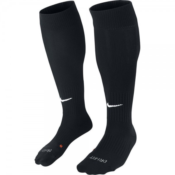 Nike Football Soccer Classic II Mens Childrens Long High Socks Black White