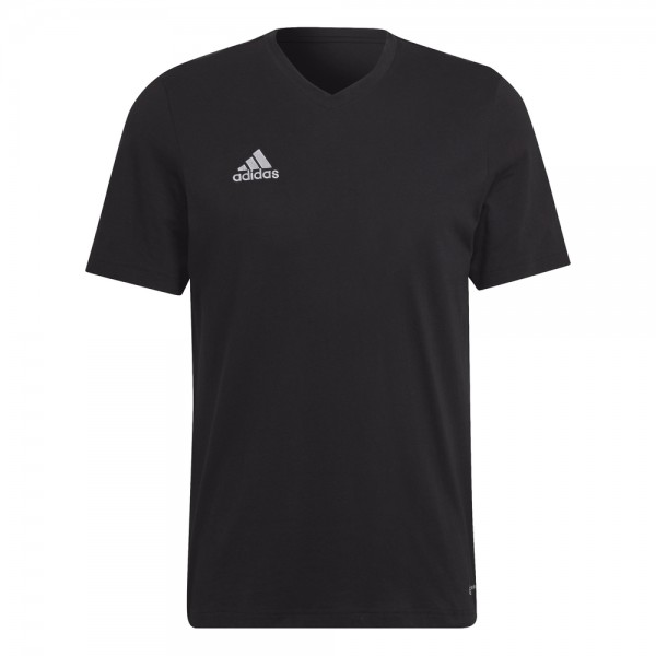 Adidas Football Entrada 22 Mens Sports Casual Cotton Short Sleeve T-Shirt Tee