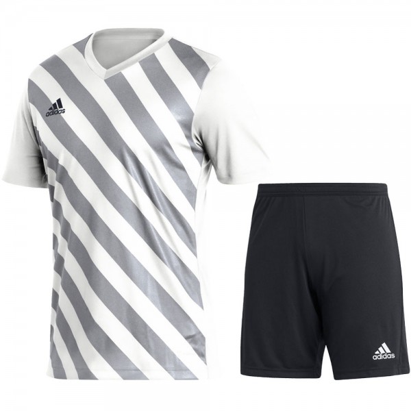 Adidas Football Entrada 22 Mens Training Kit Short Sleeve Jersey Shirt Shorts