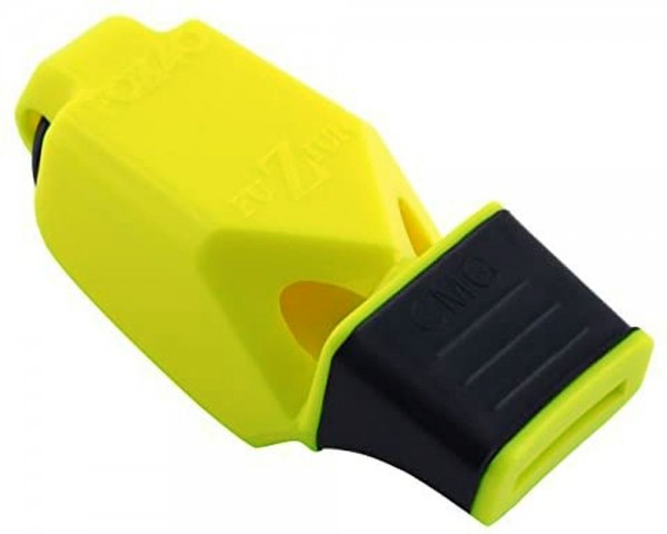 Fox 40 Football Soccer Referee Whistle Fox 40 FUZIUN CMG w/ Lanyard Neon Yellow