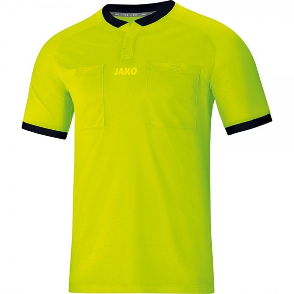 Jako Sport Training Football Soccer Mens Referee Short Sleeve SS Jersey Shirt Top