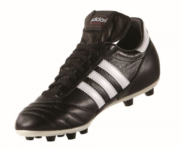 Adidas Mens Copa Mundial Firm Ground Leather Football Soccer Boots Cleats Black White