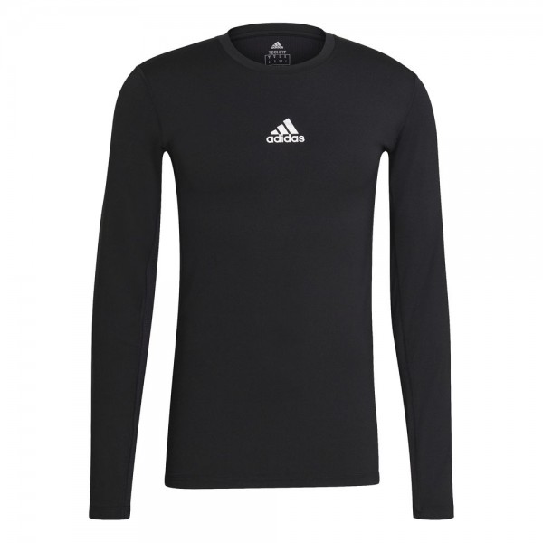 Adidas Football Soccer Mens Sports Training Compression Long Sleeve Tee Top