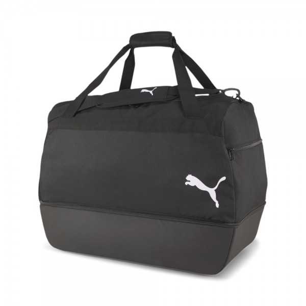 Puma Sport Gym Shoulder Strap Bag Medium with Boot Compartment Duffel Bag Black