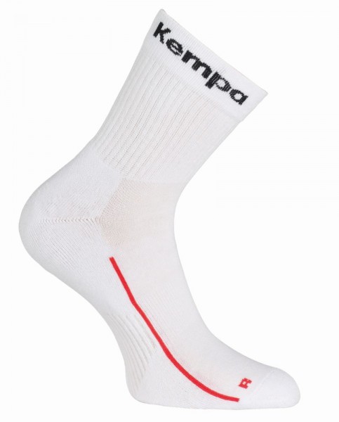Kempa Team Classic Socke (3 Paar), weiß/schwarz