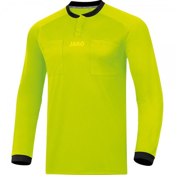 Jako Sports Training Football Soccer Mens Referee Long Sleeve Jersey Shirt Top