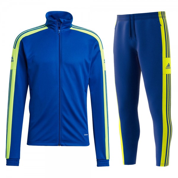 Adidas Polyesteranzug Squadra 21 Herren blau/gelb blau
