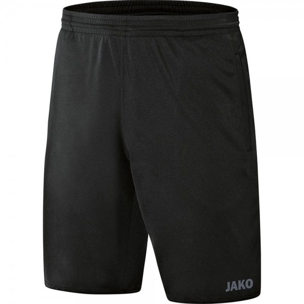 Jako Sports Training Football Soccer Mens Referee Shorts with Pockets Black