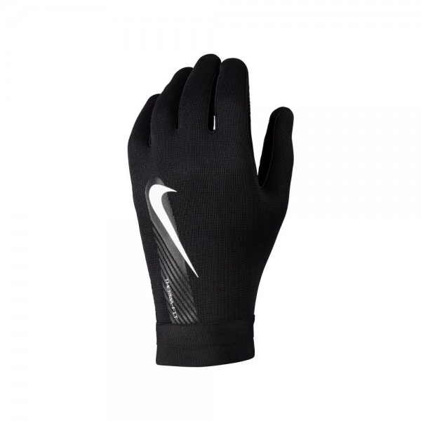 Nike Therma-FIT Academy Mens Football Soccer Gloves Black White