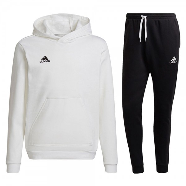 Adidas Entrada 22 Jogginganzug Herren weiß schwarz