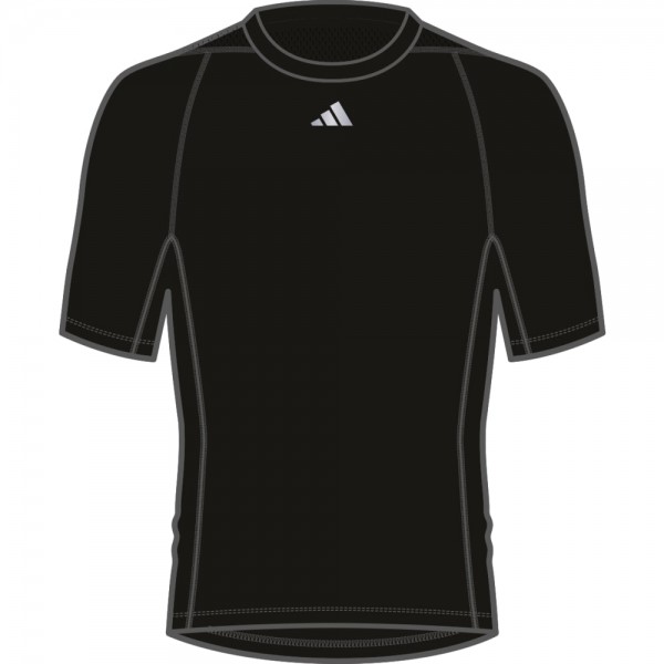 Adidas Techfit AEROREADY T-Shirt Herren schwarz