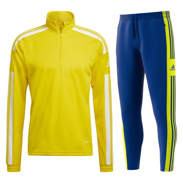 Adidas Squadra 21 Trainingsanzug Herren gelb blau